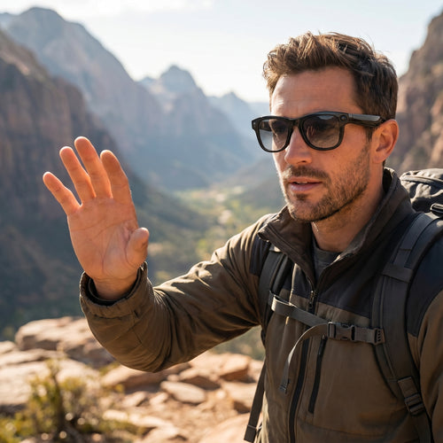POVwear™ AI Smart Glasses – Live Translation & 8MP POV Camera